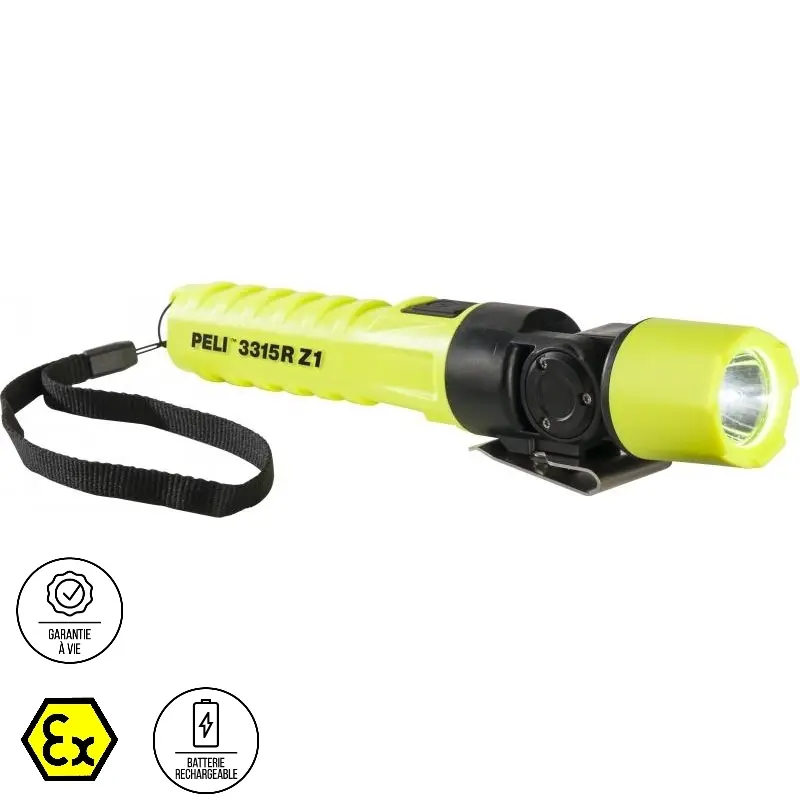 Lampe torche ATEX zone 1/21 LT-3315R