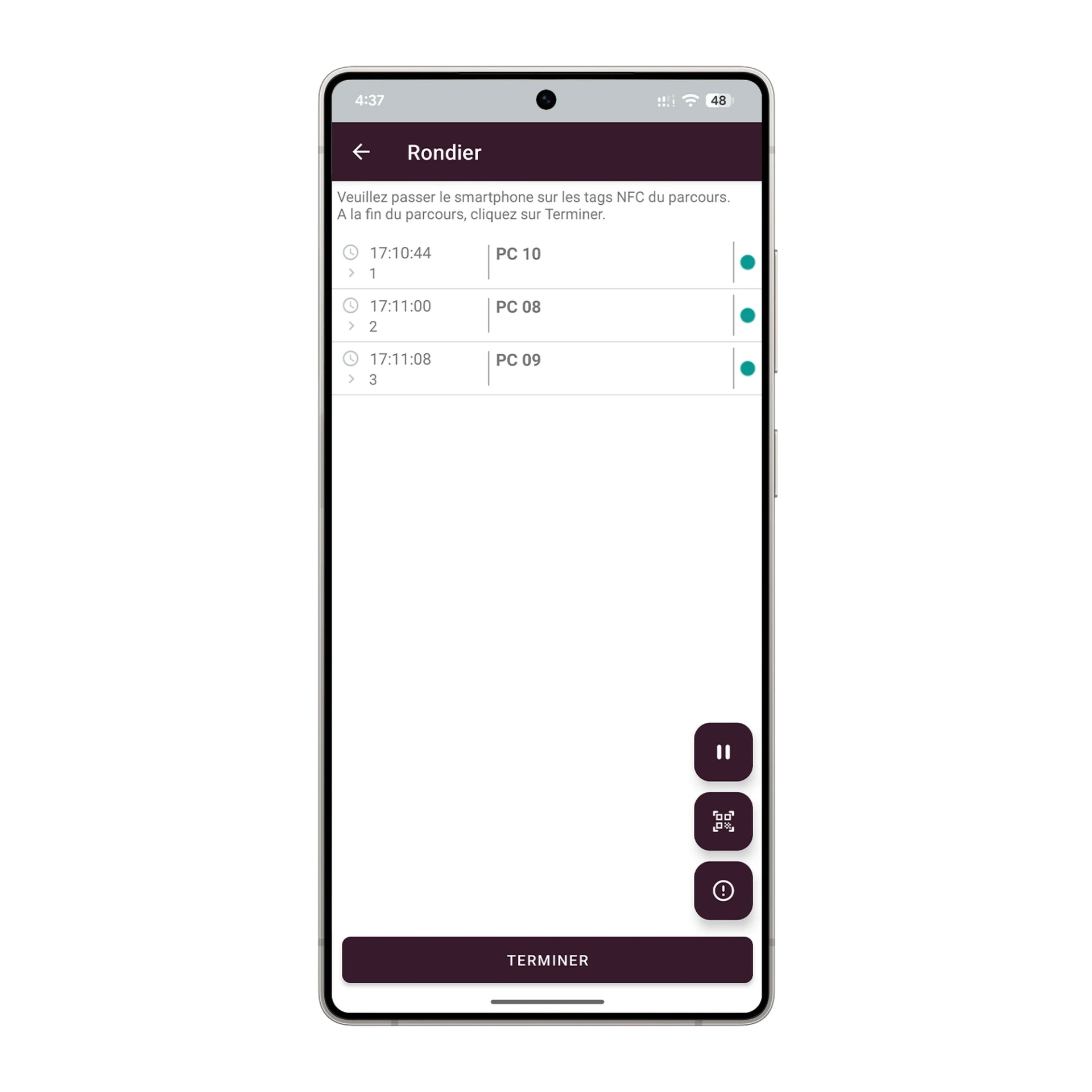 Smart-Rondier, module MyMCR